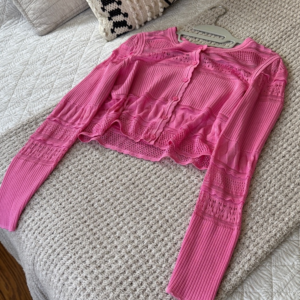 LoveShackFancy cardigan size L